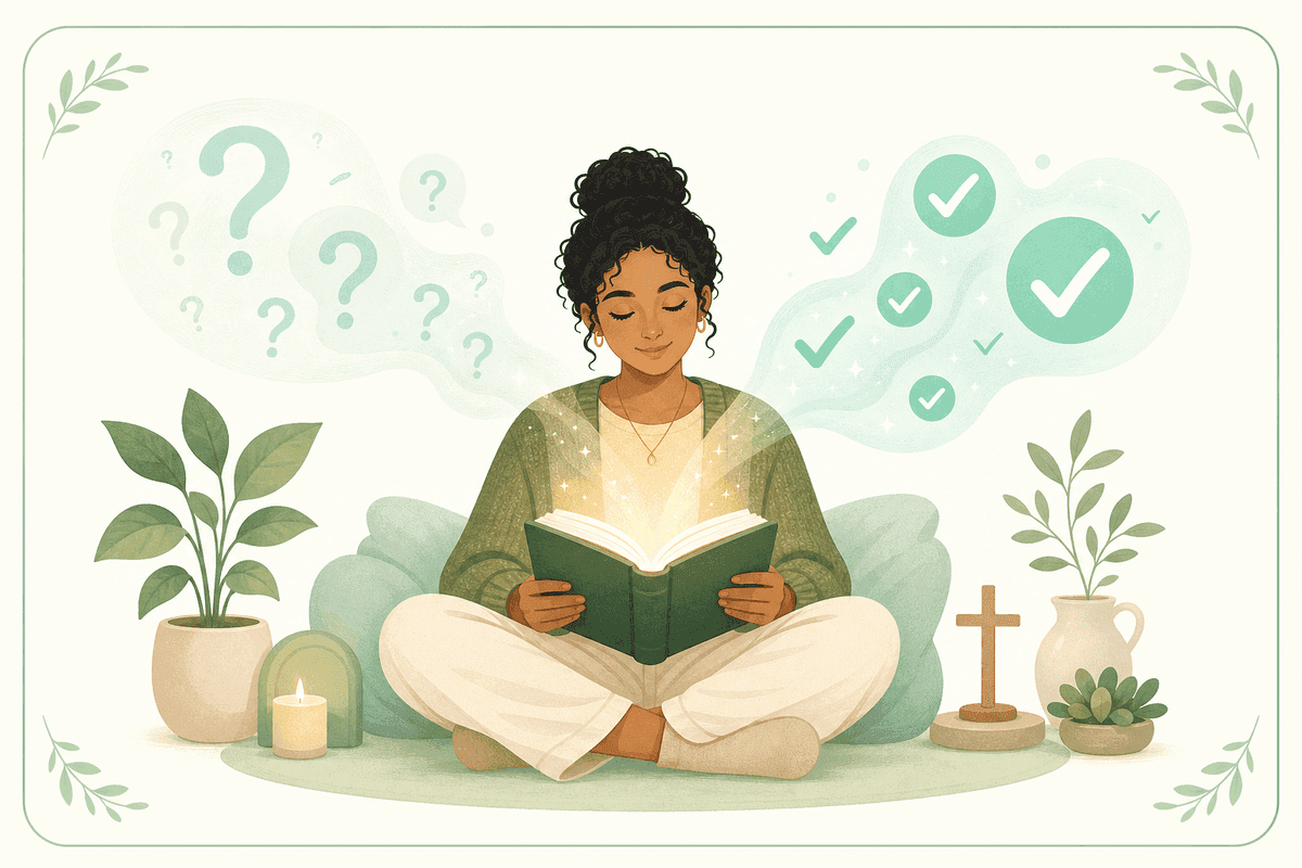Friendly help and answers illustration for frequently asked questions